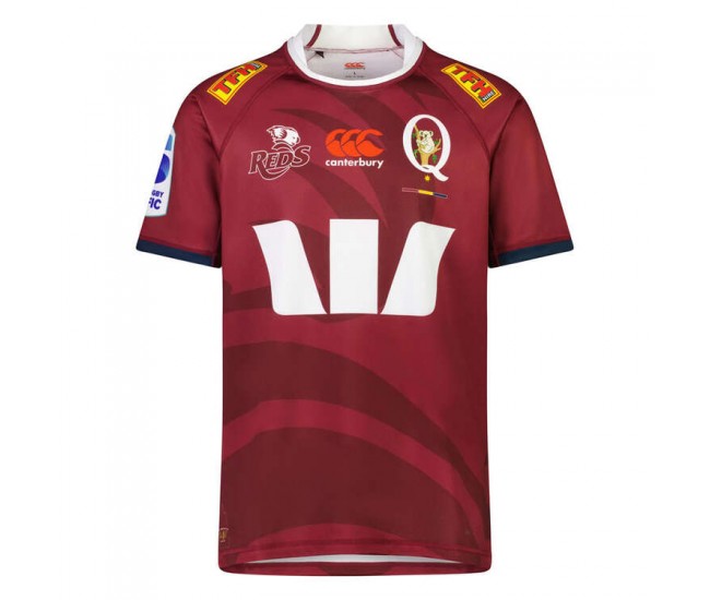 Queensland Reds Mens Home Rugby Jersey 2023