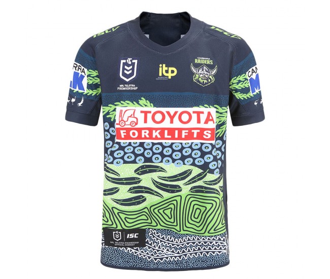 Canberra Raiders Mens Indigenous Rugby Jersey 2022