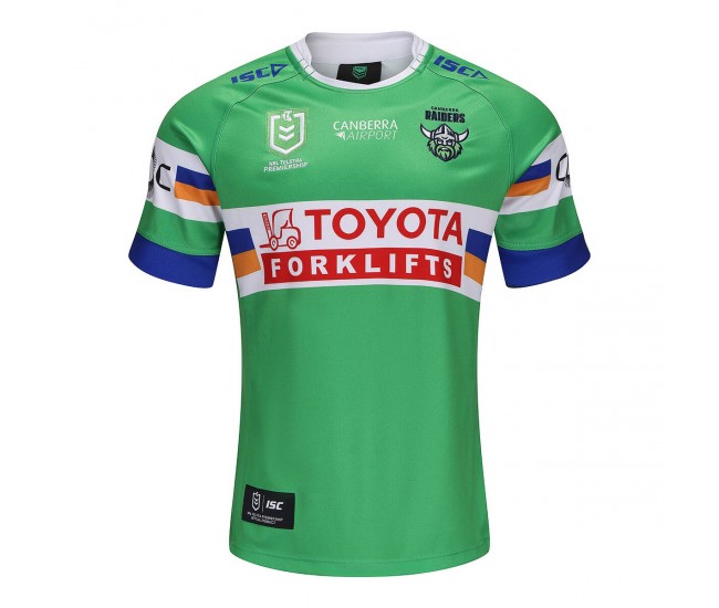 Canberra Raiders Mens Home Rugby Jersey 2025