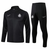 24-25 Al Nassr FC Mens Black Training Presentation Tracksuit
