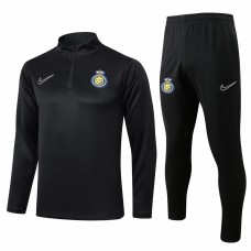 24-25 Al Nassr FC Mens Black Training Technical Tracksuit