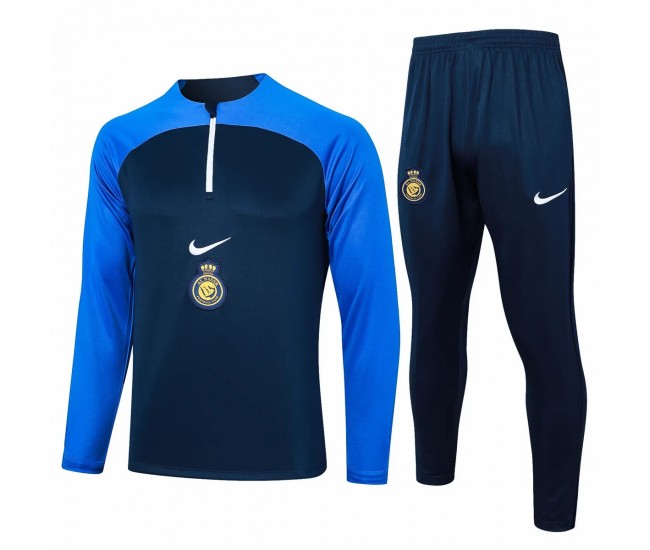 24-25 Al Nassr FC Mens Navy Training Technical Tracksuit