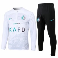 23-24 Al Nassr FC Mens White Training Technical Tracksuit
