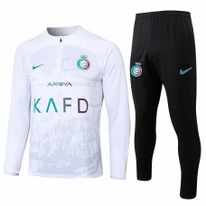 23-24 Al Nassr FC Mens White Training Technical Tracksuit