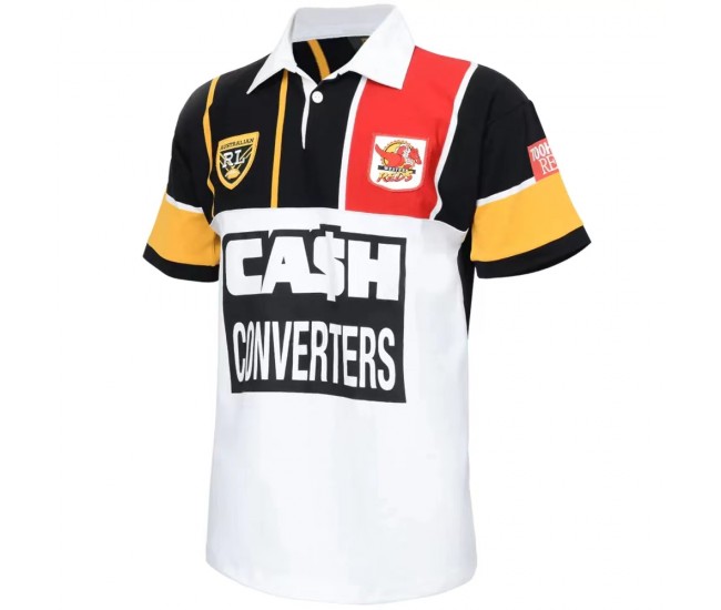 Western Reds Mens NRL Retro Rugby Jersey 1995