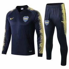 Boca Juniors Blue Stripe Training  Soccer Tracksuit 2018/19