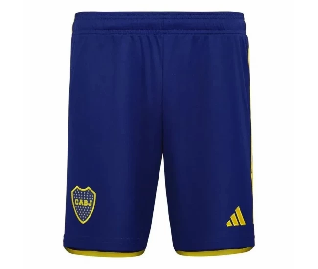 Boca Juniors Men's Home Soccer Shorts 2023-24
