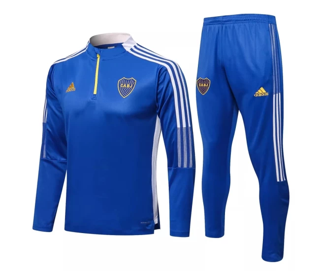 Boca Juniors Blue Training Soccer Tracksuit 2021-22