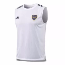 Boca Juniors Football White Singlet 2021-22