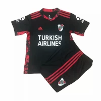 River Plate Goalkeeper Black Kit Kids 2021 2022