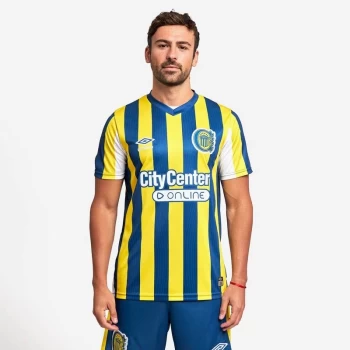 Rosario Central Mens Home Soccer Jersey 2023