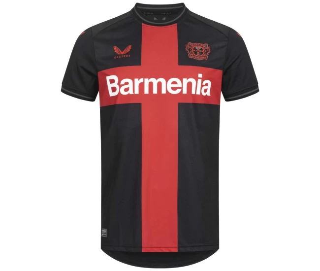 Bayer 04 Leverkusen Mens Home Soccer Jersey 2023-24