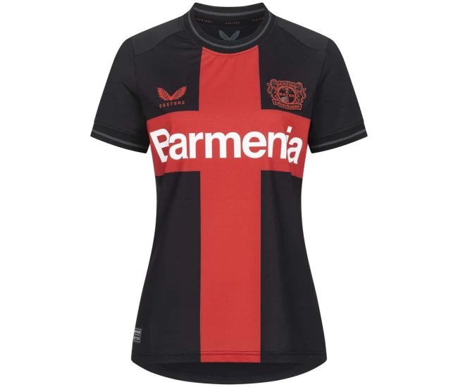 Bayer 04 Leverkusen Womens Home Soccer Jersey 2023-24