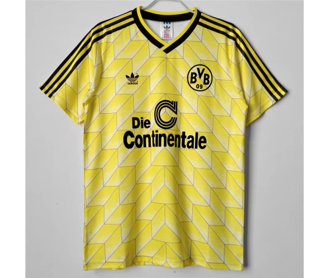 Borussia Dortmund Home Retro Soccer Jersey 1988-1999