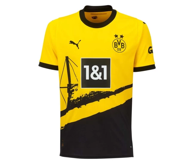 Borussia Dortmund Mens Home Jersey 2023