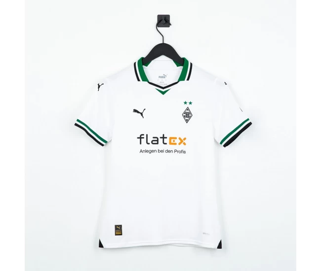 Borussia Monchengladbach Womens Home Soccer Jersey 2023-24