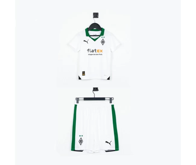 Borussia Monchengladbach Kids Home Soccer Kit 2023