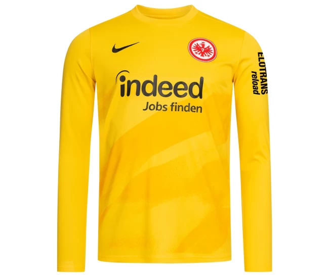 Eintracht Frankfurt Mens Long Sleeve Goalkeeper Soccer Jersey 2023-24