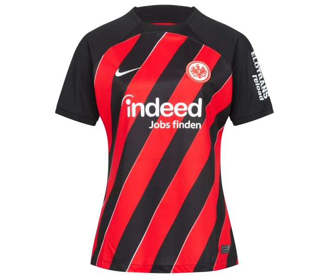 Eintracht Frankfurt Womens Home Soccer Jersey 2023-24