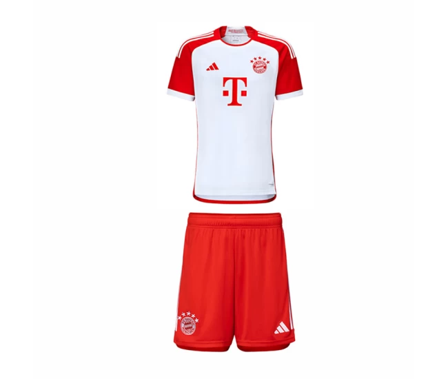 Bayern Munich Home Kids Soccer Kit 2023