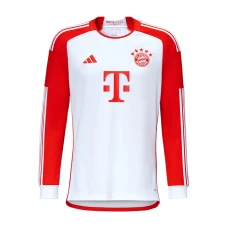 FC Bayern Home Mens Long Sleeve Soccer Jersey 2023