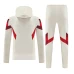 Bayern Munich Men Hooded Training Sweat Soccer Tracksuit 2024-25