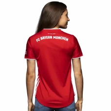 Womens FC Bayern Home Soccer Jersey 2020 2021
