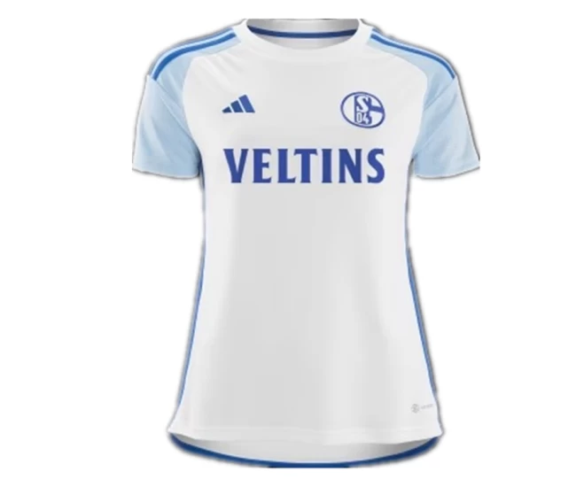FC Schalke 04 Womens Away Soccer Jersey 2023-24