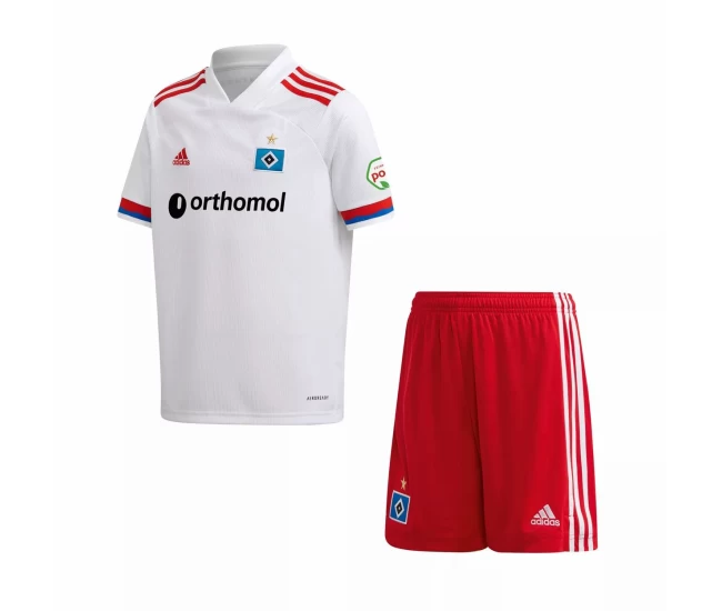 Hamburger SV Home Soccer Jersey Kids Kit 2020 2021
