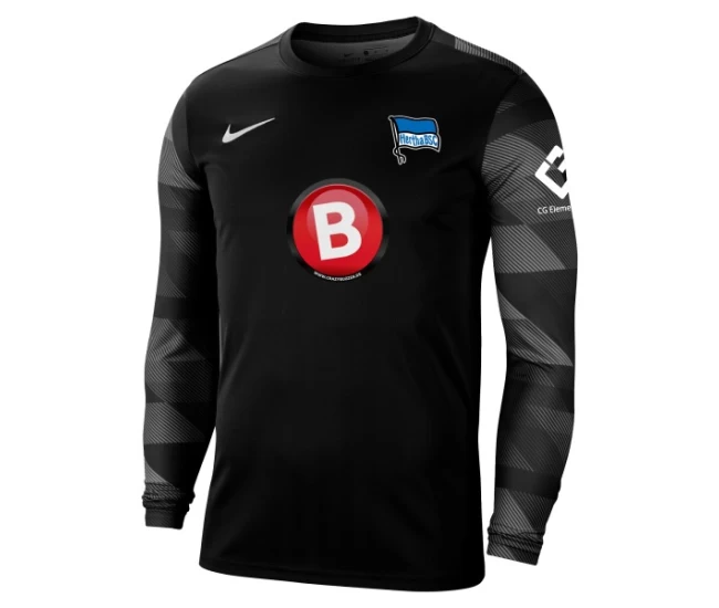 Hertha Bsc Mens Long Sleeve Goalkeeper Soccer Jersey 2023-24