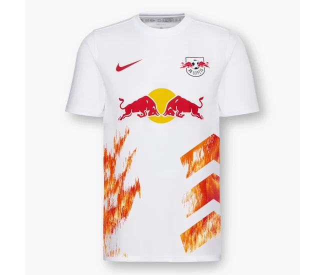 RB Leipzig Mens On Fire Soccer Jersey 2023