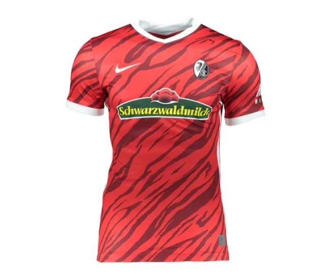 SC Freiburg Home Soccer Jersey 2021-22