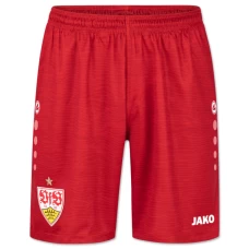 VfB Stuttgart Mens Red Away Soccer Shorts 2023-24