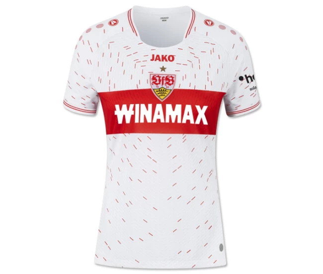 VfB Stuttgart Womens Home Soccer Jersey 2023-24