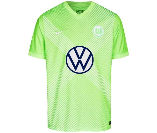 VfL Wolfsburg Home Soccer Jersey 2020 2021