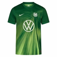 VfL Wolfsburg Mens Home Soccer Jersey 2025-26