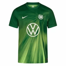 VfL Wolfsburg Mens Home Soccer Jersey 2025-26