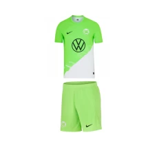 VfL Wolfsburg Kids Home Soccer Kit 2023