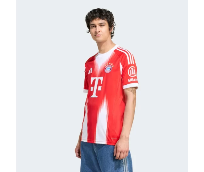 FC Bayern Mens Home Authentic Soccer Jersey 2025-26