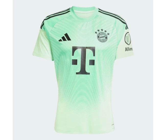 FC Bayern Mens Goalkeeper Soccer Jersey 2025-26
