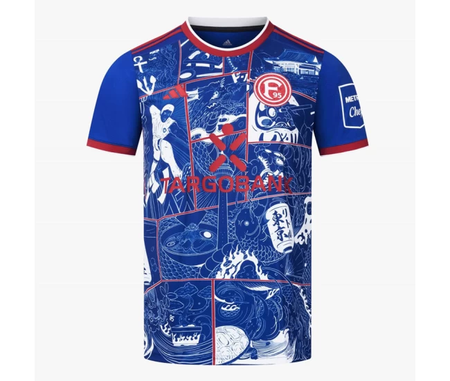 Fortuna Dusseldorf Mens Daruma Jersey 2024-25
