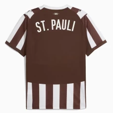St Pauli Mens Home Soccer Jersey 2025-26