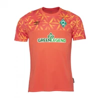 Werder Bremen Mens Coral Goalkeeper Soccer Jersey 2022