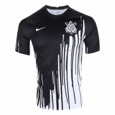 Corinthians Training Soccer Jersey Black 2022-23