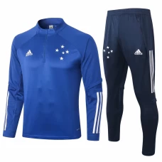 Cruzeiro Blue Soccer Training Technical Tracksuit 2020