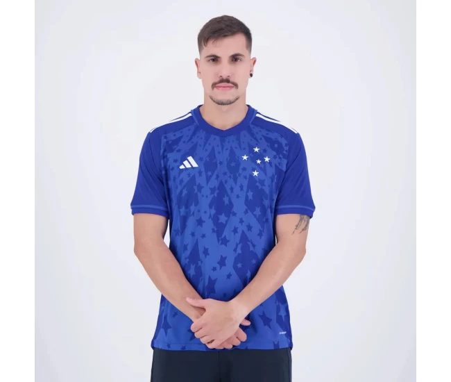 Cruzeiro Mens Home Soccer Jersey 2024