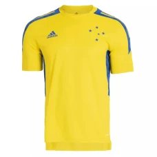 Cruzeiro Yellow Polo Shirt 2021