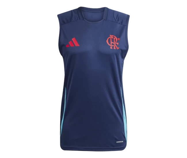 CR Flamengo Men's Training Navy Tank Top 2024