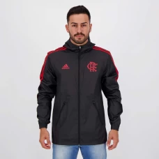 Flamengo Black Windbreaker Jacket