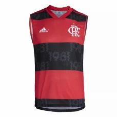 Flamengo Home Sleeveless Soccer Jersey 2021 2022